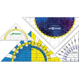 Flexible Geodreiecke mit Logo bedrucken lassen