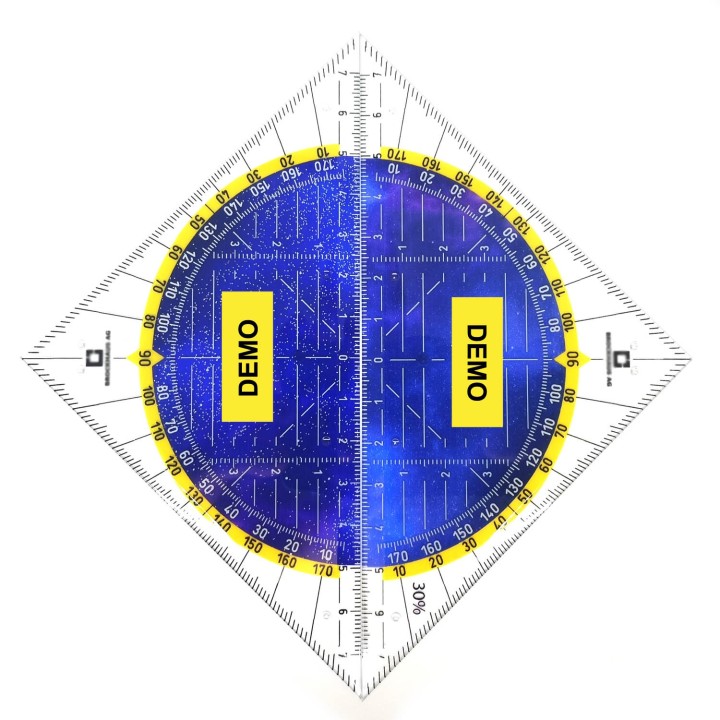 Molded Custom Printed Set Squares with Logo