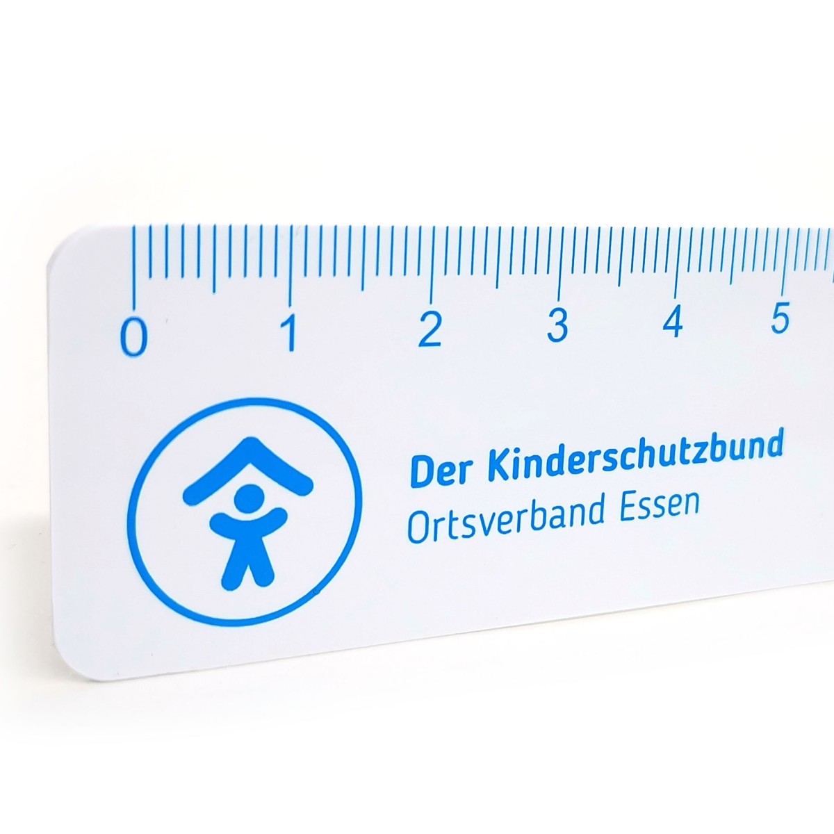 flat advertising rulers made of plastic