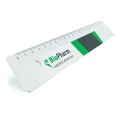 Advertising ruler made of profiled plastic