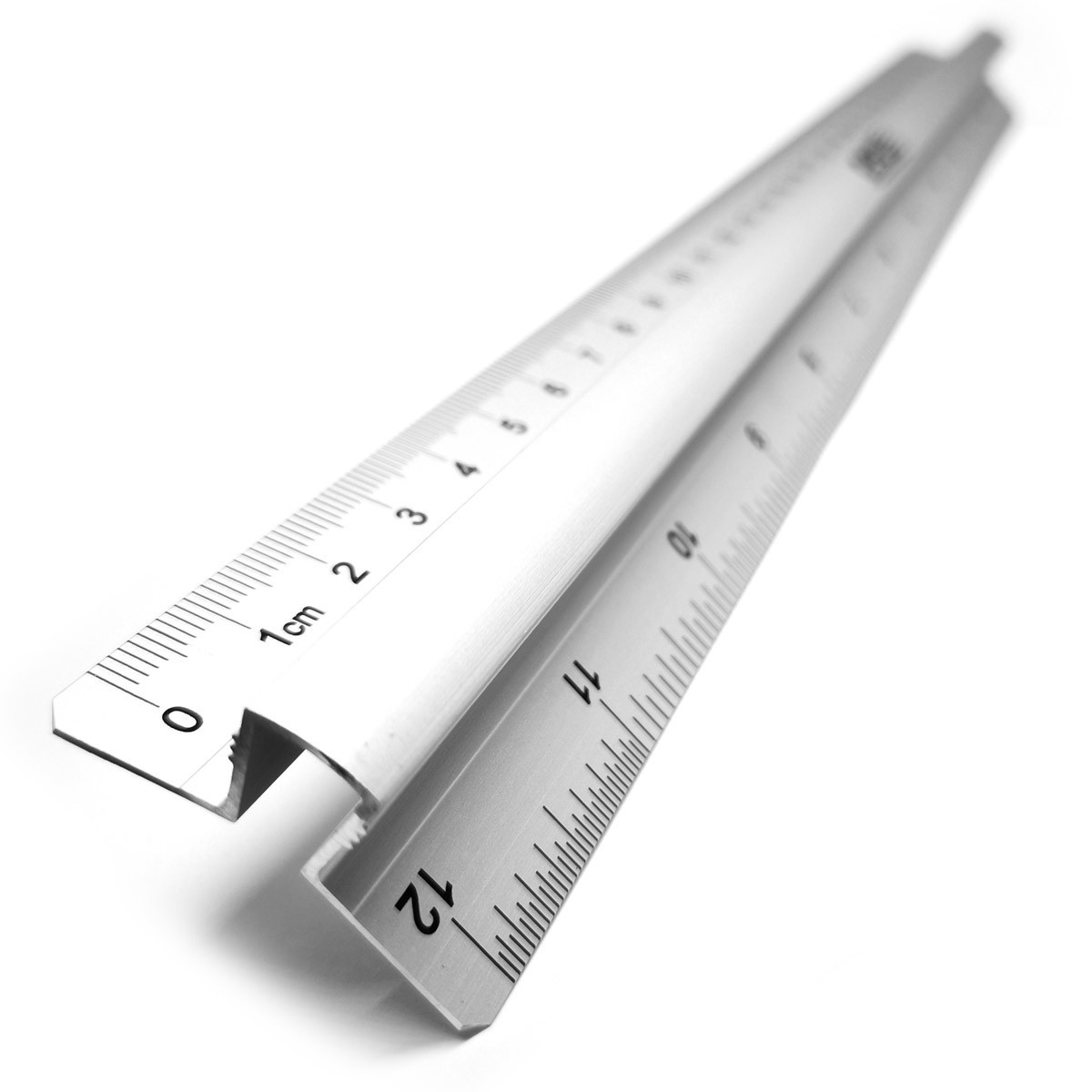 Aluminium advertising ruler with handle