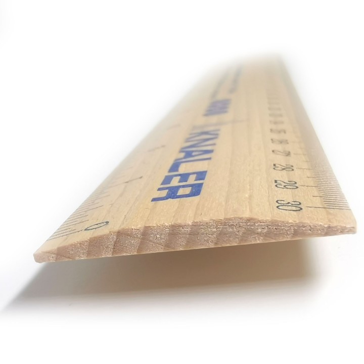 Hornbeam Wooden Rulers | Custom Printed Promotional Rulers