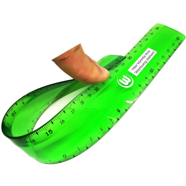 Flexible Promotional Ruler YOGI | Unbreakable Rulers