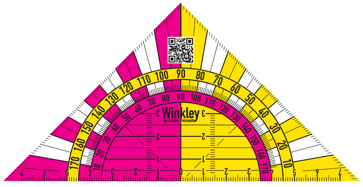 Winkley lernfreundliches Geodreieck